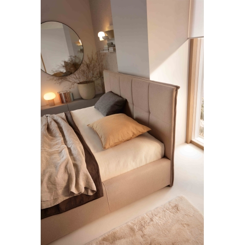 Łóżko Cortina 100 x 220 + Stelaż , comforteo , łóżko tapicerowane
